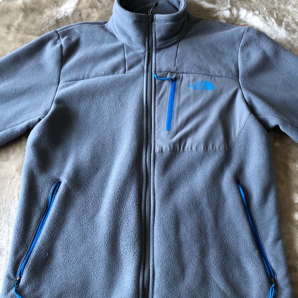 North Face zip up sweater / jacket